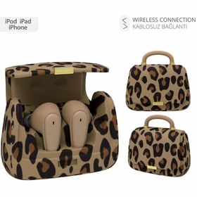 Resim 9980-C Çanta Tasarımlı Tws Kablosuz Bluetooth Kulak Içi Kulaklık / Bluetooth V5.4 / Type-C / Şarjlı 