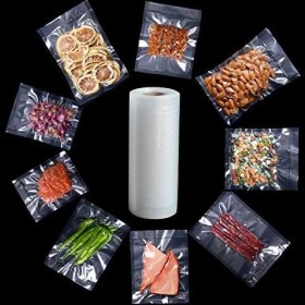 Resim 10 Metre Tırtıklı Rulo Vakum Poşeti Torbası (Seçenekli) (20 Cm) 