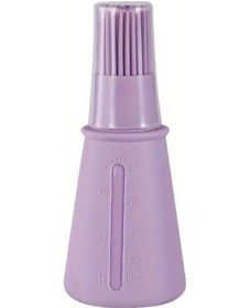 Resim Fochsia Solid Purple Ölçülü Silikon Fırça Yüksek Isıya Dayanıklı Yağ Barbekü Fırçası Mutfak Aksesuarı 