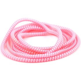 Resim SPELT Şarj Aleti Kablosu Kablo Kordon Koruyucu Spiral Sarma Kılıf Koruma Pembe Pearl 