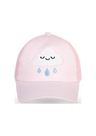 Resim Civil Girls Cloud 2-5 Yaş Çocuk Kız Kep Şapka - Pembe 