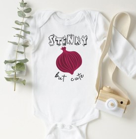 Resim Genel Markalar Unisex Bebek Beyaz Uzun Kollu Çıtçıtlı Body 