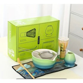 Resim minigimin dolabı Matcha Çay Demleme Seti Japon Cayi Demleme 7 Parça Set 