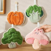 Resim 1 adet Halloween Balkabağı El Havlusu - Asma Halkalı Süper Emici Yumuşak Mercan Polar Parmak Ucu Havlu, Sevimli Banyo & Mutfak Dekoru, Sevimli Balkabağı Tasarımı, Mükemmel Halloween Hediyesi, Dekoratif Mutfak Havlusu, Mevsimlik Ev Dekoru, Pelüş Dokulu, Mercan Polar Malzeme 