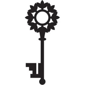 Resim BYR002 Tarihi Anahtar Desen (Tip 4) 30X70 cm [efsngrck] 