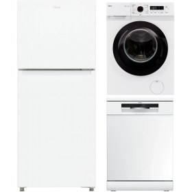 Resim Teka Çeyiz Seti Rtf 43750 - Wmk 40940 - Dfs 46760 3’lü Beyaz Eşya Seti 