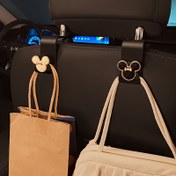 Resim Disney Mickey Sevimli Karikatür Araba Koltuk Askıları, Çok Fonksiyonlu Arka Depolama Otomobil Aksesuarları, 2 Kişilik Mükemmel Hediye 