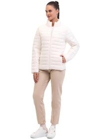 Resim Lumberjack Wb Padded 1sn28 5pr Bej Kadın Mont 000000000102026858 Bej 