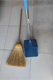 Resim AboutThePerfect Sağlam saplı çalı süpürgesi ve büyük endüstriyel çöp fırçası 