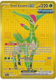 Resim Iron Leaves Ex 213 - Pokemon Temporal Forces - Pokemon Kartı Mint 