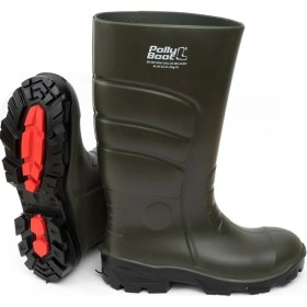 Resim Pollyboot K.haki/siyah Pu Çizme No:46 