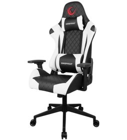Resim Rampage Kl-r40 Throne Serisi Siyah/beyaz Oyuncu Koltuğu 