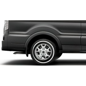 Resim TEAMCAR Oto Lastik Yanağı Siyah Beyaz 13 Jant 4 Adet Yanak 