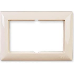 Resim Günsan Visage Krem İkili Priz Çerçevesi 