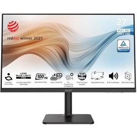 Resim MSI 27" IPS MODERN MD272XP 1MS 100HZ HDMI-DP USB-C EV OFİS MONİTÖRÜ 1920X1080 