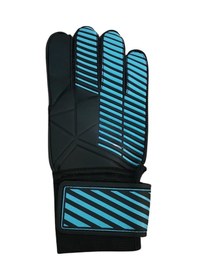 Resim Unes Nk Logolu Futbol Kaleci Eldiveni Parmak Korumalı, Tutuş Güçlü, Yetişkin & Çocuk Beden Fosfor Sarı 