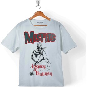 Resim Kendim Seçtim The Misfits Legacy Of Brutalıty Punk Rock Müzik Çocuk T-Shirt 