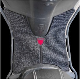 Resim Motosiklet Aksesuar Koruyucu Paspas Volta Revolt Rs4 50CC Uyumlu Siyah Kenar Overloklu 