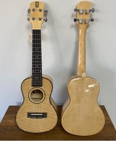 Resim Geo Concert Boy Profesyonel Ukulele-Soft Case Kılıflı-Sedefli 