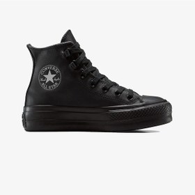 Resim Converse Chuck Taylor All Star Lift Platform Kadın Günlük Spor Ayakkabı C-cona12969b10001 Siyah 
