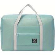 Resim Xuweiwei Golf Çantası Seyahat Bagajı Büyük Kapasiteli Lake Blue Katlanır Duffle Bag Göl Mavisi 