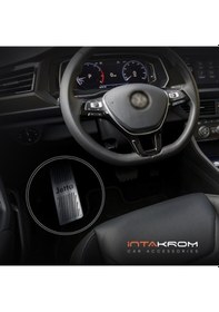 Resim intakrom Volkswagen Jetta Krom Ayak Dinlendirme Pedalı - 2011 -2017 