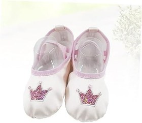 Resim 2 Çift Terlik Çocuklar Için Kızlar Için Bale Ayakkabıları Bale Dans Ayakkabıları Bale Terlik Jimnastik Yoga Ayakkabıları Uygulama Ayakkabıları Spor Ayakkabıları Dans Ayakkabıları 