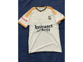 Resim Vini Jr.real Madrid Kısa Kol Iç Saha 7 Numara Forma 