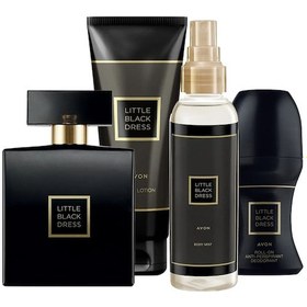 Resim Avon Little Black Dress Kadın Parfüm Losyon Roll-on ve Vücut Spreyi Seti 