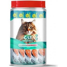 Resim Eurogold Cat Somonlu Kızılcıklı Kedi Ödül Maması 30 x 15 G 