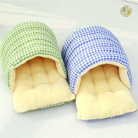 Resim Caterpillar Cat Sleeping Bag, Tam Kapalı Kedi Yuvası, Çıkarılabilir Çok Amaçlı, 3 Renk Mevcut, Bir Yetişkin Kedi veya İki Yavru Kedi İçin Büyük Alan 