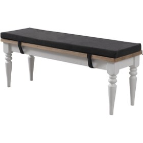 Resim A2 Decor Avanos Bench Siyah Minder Büyük 