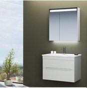 Resim Orka Varna 80 Cm Mdf Mat Kaşmir Banyo Dolabı Takımı Çok Renkli 