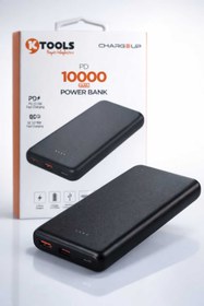 Resim Ktools ChargeUp 10.000 mAh Hızlı Şarj Özellikli Powerbank 
