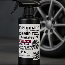 Resim HEİGMANN Demirtozu Temizleyici Jant temizleyici Profesyonel üründür 500 ml 