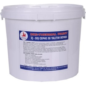 Resim DKS Thermal Paint Isı Yalıtım Boyası Beyaz 10 lt 