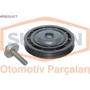 Resim SUPSAN KP0010-01T Krank Kasnağı 1 Civata Pul Ozel Pul CLIO II Megane II Kangoo Modus Scenic II 1.5DCI K9K 
