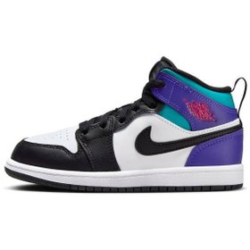 Resim Jordan 1 Mid (Ps) Çocuk Basketbol Ayakkabısı 