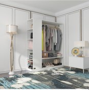Resim Kenzlife giysi dolabı abdullah 180*150*45 byz gardırop 