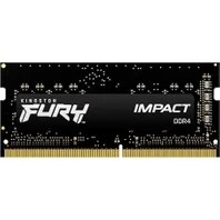 Resim Kingston Fury Impact 32 GB (2X16 Gb) 3200 Mhz Ddr4 CL20 Dizüstü Bilgisayar Bellek Kiti, 2 KF432S20IBK2/32 ile 