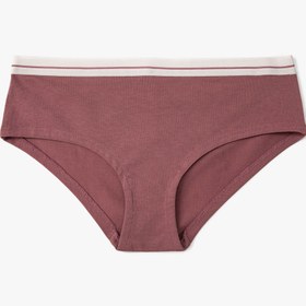 Resim Hipster Külot Pamuklu Şerit Detaylı 
