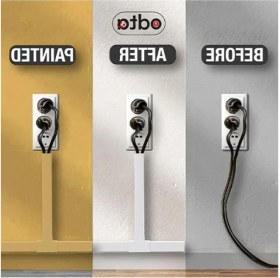 Resim MarkEntegra Kendinden Yapışkanlı Kablo Kanalı - 4 Metre (10 Adet x 40CM) 