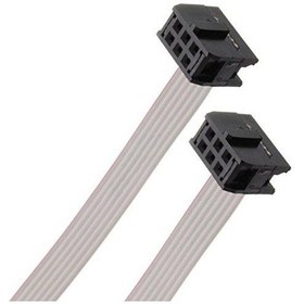 Resim 2X3 6 Pin Dişi-Dişi Flat Kablo - 50Cm 