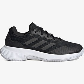Resim Adidas Gamecourt 2.0 Kadın Siyah Tenis Ayakkabısı Id1494 Siyah 