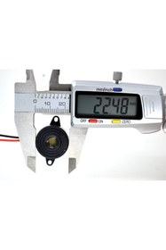 Resim Adam Mini Buzzer 12V Açık Kapı Far Sesli Uyarı Kesiksiz Düz Öter 