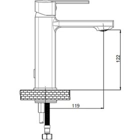 Resim Gpd MLB160 Pedra Lavabo Bataryası 