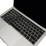 Resim MacBook Pro A1706 1989 2159 1707 1990 Uyumlu UK(AB) Arapça Harf Baskı Siyah Klavye Kılıfı McStorey