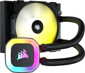 Resim Corsair H55 RGB 120 mm Intel-AMD Uyumlu Sıvı Soğutucu 