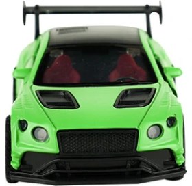 Resim Die Cast 1:32 Çek Bırak Gt Yarış Arabası Yeşil 