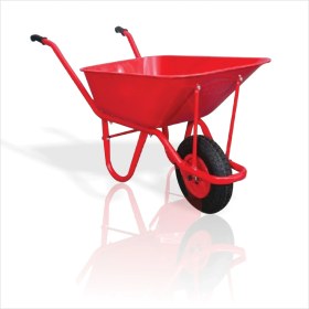 Resim M3 Decorium Kalın Şaseli Hafif Dengeli Profesyonel El Arabası 